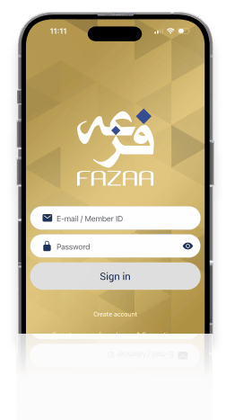 Fazaa Mobile View